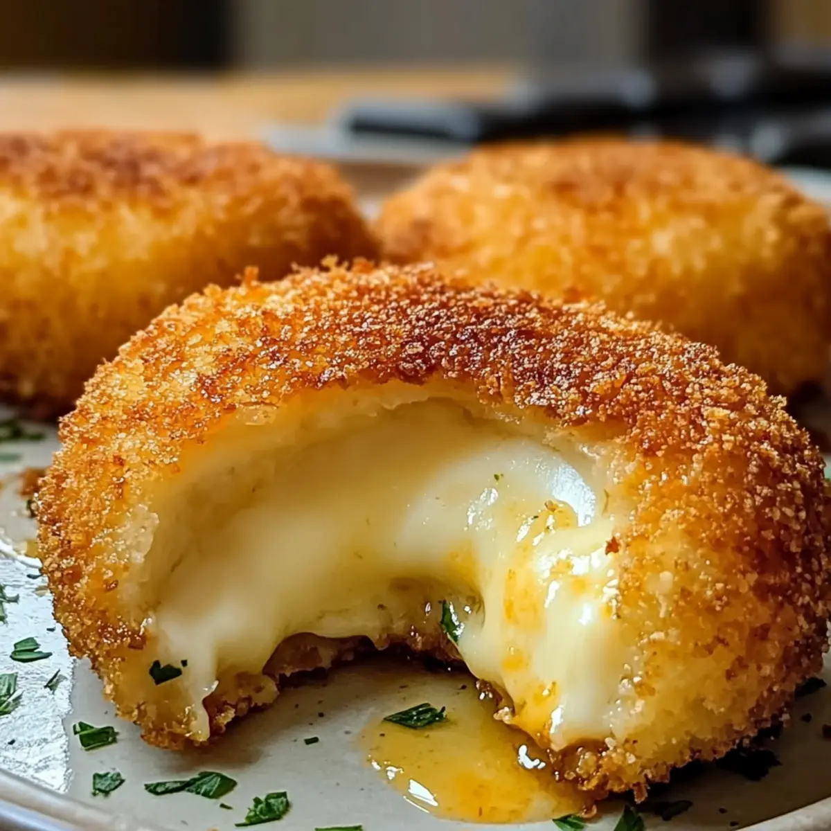 HeiAluftfritteuse gebackener Babybel KA¤se uluodu